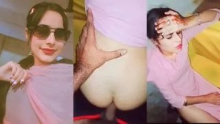 Punjabi sex video of hot pink pussy girl fucking in doggy style