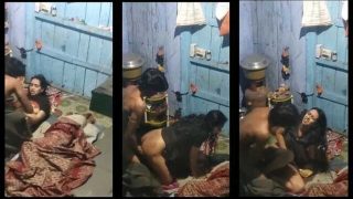Dehati sex video of hot girl , painful first time gf fucking